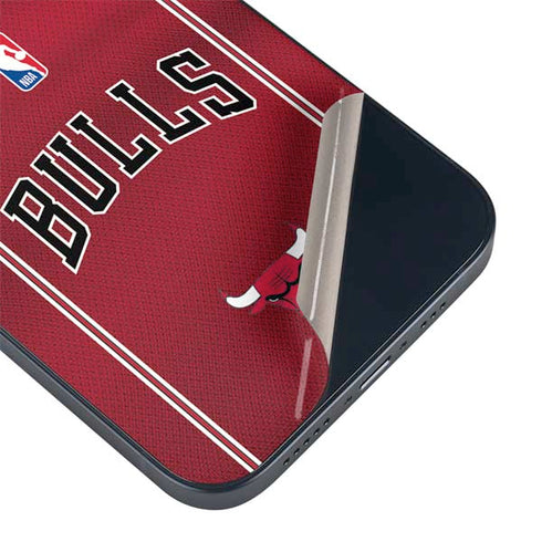 NBA Chicago Bulls Jersey iPhone 15 Plus Skin