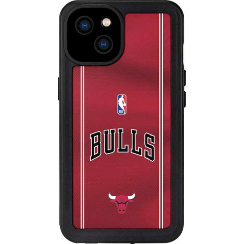 NBA Chicago Bulls Jersey iPhone 15 Plus Waterproof Case