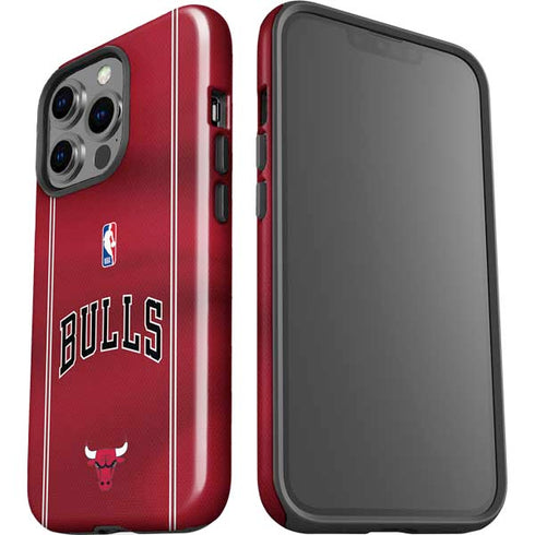 NBA Chicago Bulls Jersey iPhone 15 Pro Impact Case