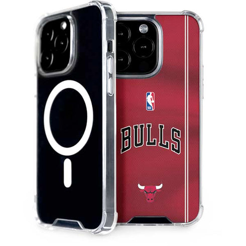NBA Chicago Bulls Jersey iPhone 15 Pro MagSafe Case