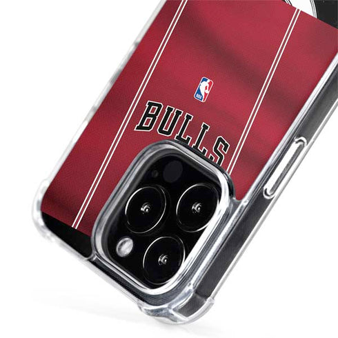 NBA Chicago Bulls Jersey iPhone 15 Pro MagSafe Case