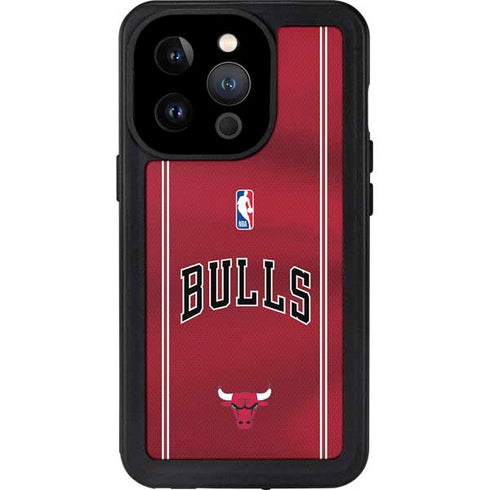 NBA Chicago Bulls Jersey iPhone 15 Pro Waterproof Case