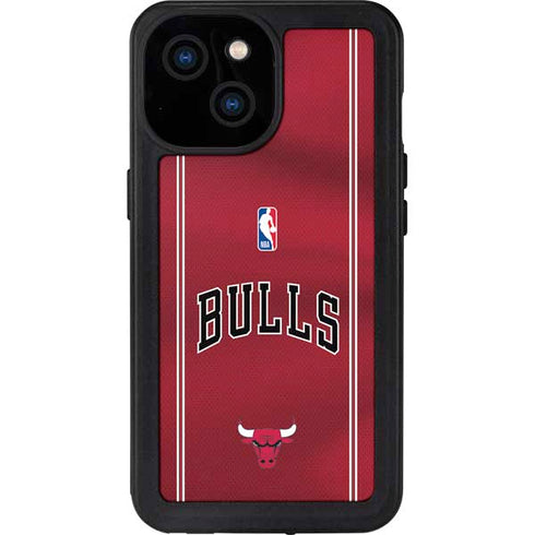 NBA Chicago Bulls Jersey iPhone 15 Waterproof Case