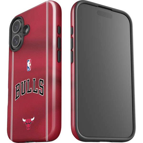 NBA Chicago Bulls Jersey iPhone 16 Plus Impact Case