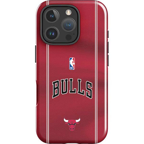NBA Chicago Bulls Jersey iPhone 16 Pro Impact Case