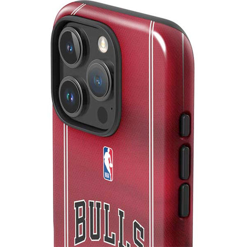 NBA Chicago Bulls Jersey iPhone 16 Pro Impact Case