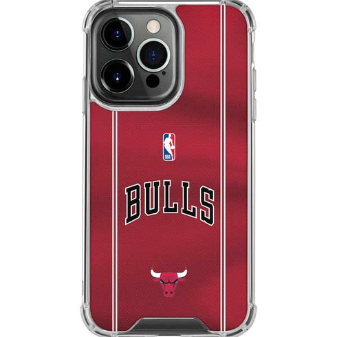 NBA Chicago Bulls Jersey iPhone 16 Pro Max Clear Case