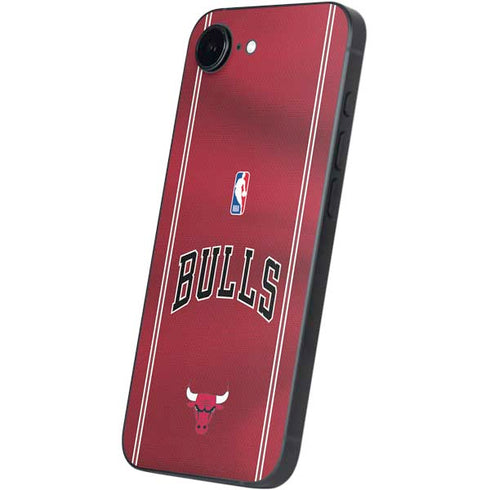 NBA Chicago Bulls Jersey iPhone 16e Skin
