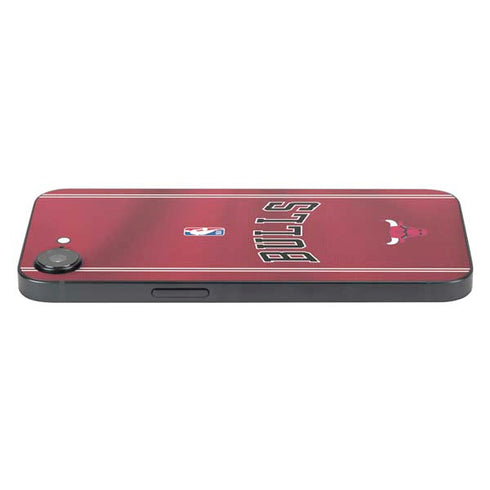 NBA Chicago Bulls Jersey iPhone 16e Skin