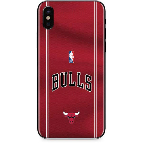 NBA Chicago Bulls Jersey iPhone X Skin