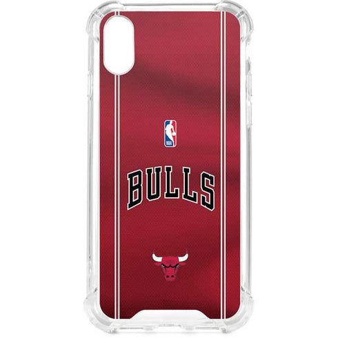 NBA Chicago Bulls Jersey iPhone XS Clear Case