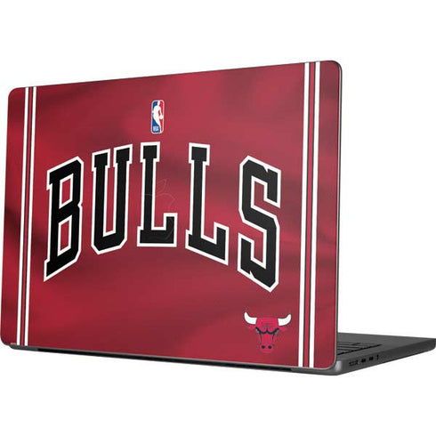 NBA Chicago Bulls Jersey MacBook Pro 14in (2021-24) Skin