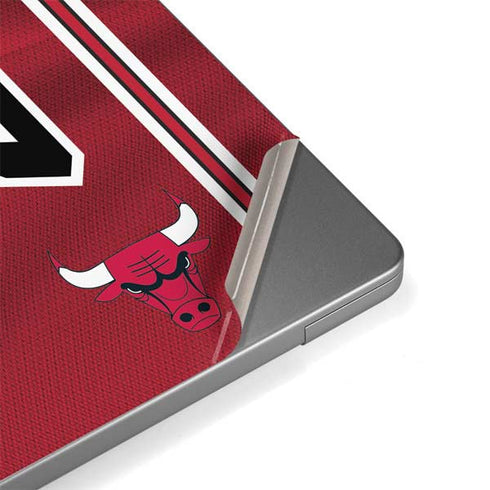 NBA Chicago Bulls Jersey MacBook Pro 14in (2021-24) Skin
