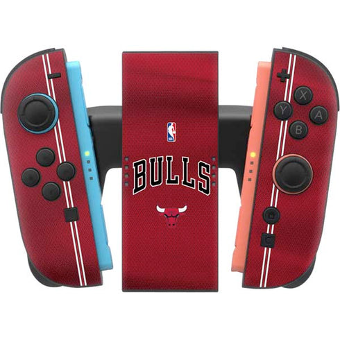NBA Chicago Bulls Jersey Nintendo Switch 2 (2025) Joy-Con Controller Skin