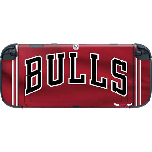 NBA Chicago Bulls Jersey Nintendo Switch 2 (2025) with Joy-Con Skin