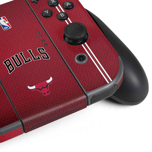 NBA Chicago Bulls Jersey Nintendo Switch (2017-2021) Joy-Con Controller Skin