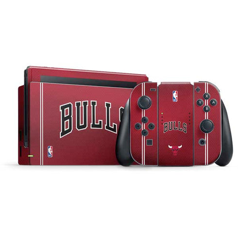 NBA Chicago Bulls Jersey Nintendo Switch Bundle Skin