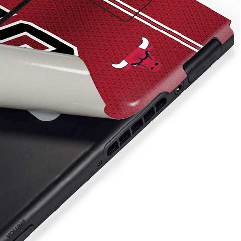 NBA Chicago Bulls Jersey Nintendo Switch Bundle Skin