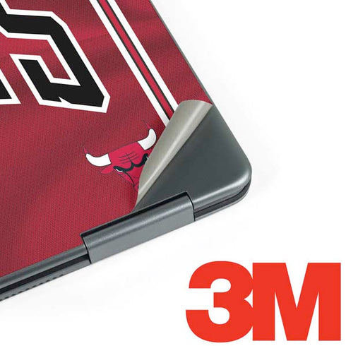 NBA Chicago Bulls Jersey Notebook 9 Pro 13in (2017) Skin