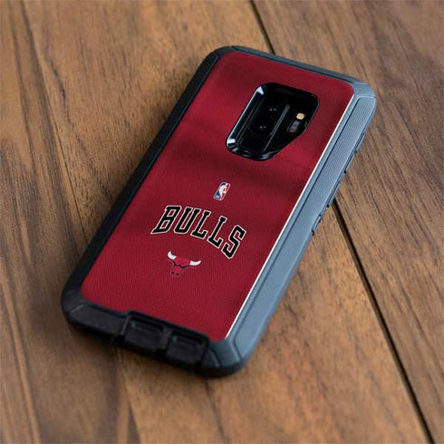 NBA Chicago Bulls Jersey Otterbox Defender Galaxy Skin