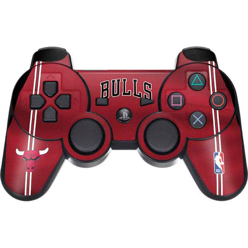 NBA Chicago Bulls Jersey PS3 Dual Shock wireless controller Skin