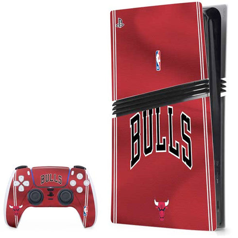 NBA Chicago Bulls Jersey PS5 Pro Bundle Skin