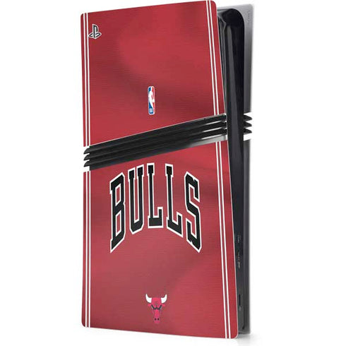 NBA Chicago Bulls Jersey PS5 Pro Console Skin