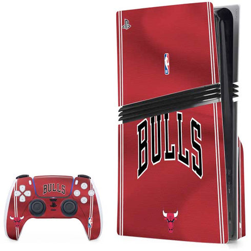 NBA Chicago Bulls Jersey PS5 Pro Disk Bundle Skin