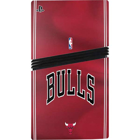 NBA Chicago Bulls Jersey PS5 Pro Disk Console Skin
