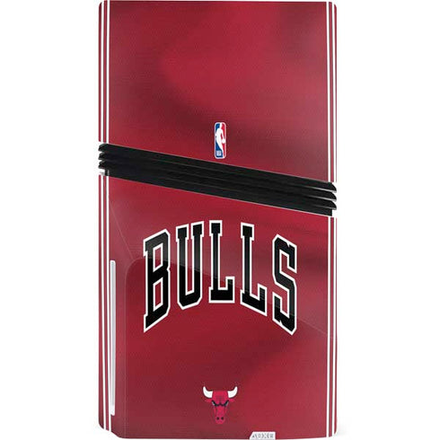 NBA Chicago Bulls Jersey PS5 Pro Disk Console Skin