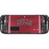 NBA Chicago Bulls Jersey Steam Deck Handheld Gaming Computer OLED Skin