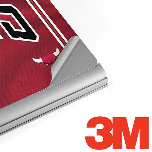 NBA Chicago Bulls Jersey Surface Book 2 15in Skin