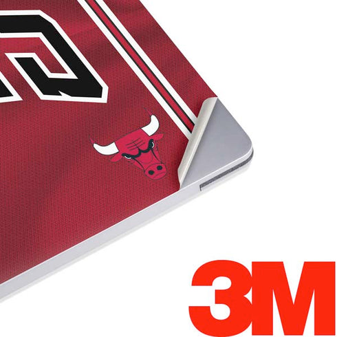 NBA Chicago Bulls Jersey Surface Laptop 3 13.5in Skin