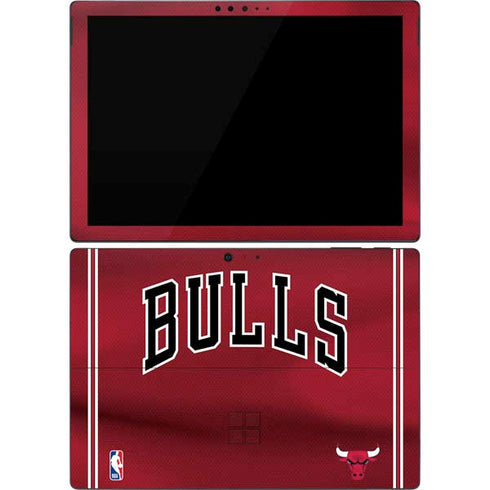 NBA Chicago Bulls Jersey Surface Pro 7 Skin