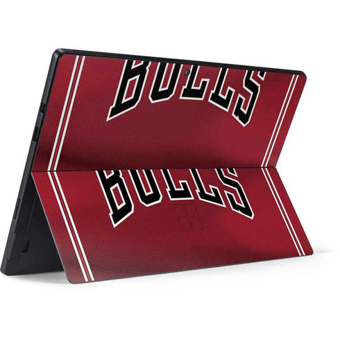 NBA Chicago Bulls Jersey Surface Pro 7 Skin