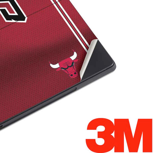 NBA Chicago Bulls Jersey Surface Pro 7 Skin
