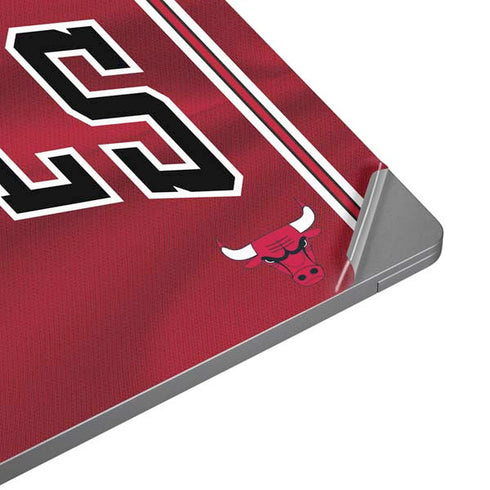NBA Chicago Bulls Jersey Universal Laptop 12in (9.8 x 6.8in) Skin