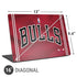 NBA Chicago Bulls Jersey Universal Laptop 16in (13 x 9.4in) Skin