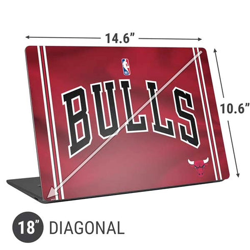 NBA Chicago Bulls Jersey Universal Laptop 18in (14.6 x 10.6in) Skin