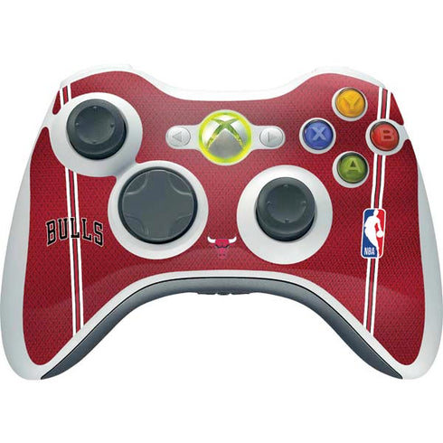 NBA Chicago Bulls Jersey Xbox 360 Wireless Controller Skin