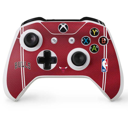 NBA Chicago Bulls Jersey Xbox One X Controller Skin