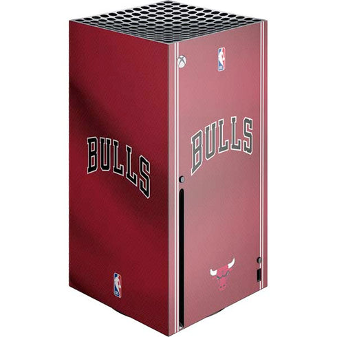 NBA Chicago Bulls Jersey Xbox Series X Console Skin