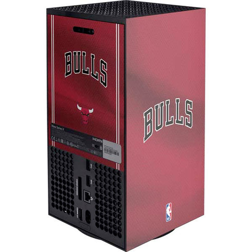 NBA Chicago Bulls Jersey Xbox Series X Console Skin