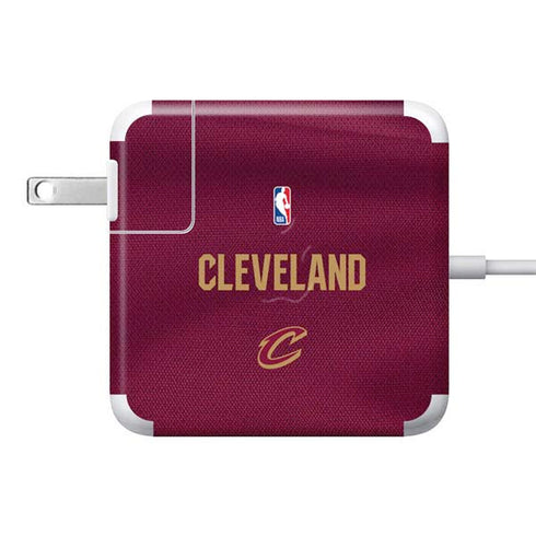 NBA Cleveland Cavaliers Jersey 85W Power Adapter (15 and 17 inch MacBook Pro Charger) Skin