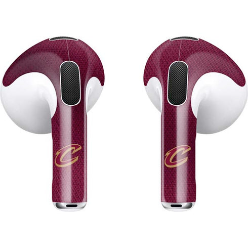 NBA Cleveland Cavaliers Jersey Apple AirPods (3rd Gen 2021) Skin