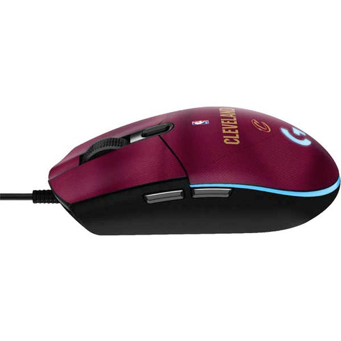 NBA Cleveland Cavaliers Jersey G203 Prodigy RGB Wired Gaming Mouse Skin