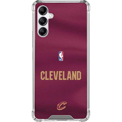 NBA Cleveland Cavaliers Jersey Galaxy A14 5G Clear Case