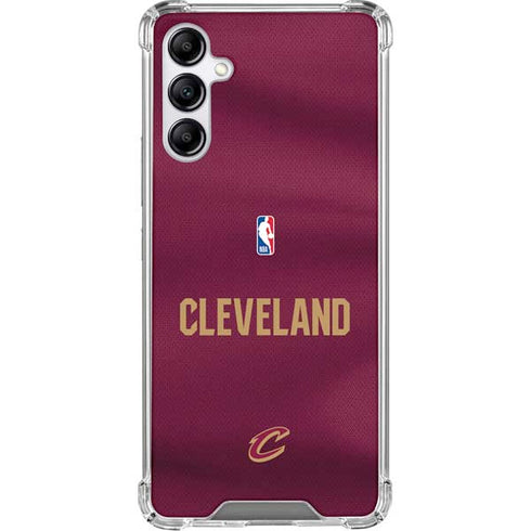 NBA Cleveland Cavaliers Jersey Galaxy A15 5G Clear Case
