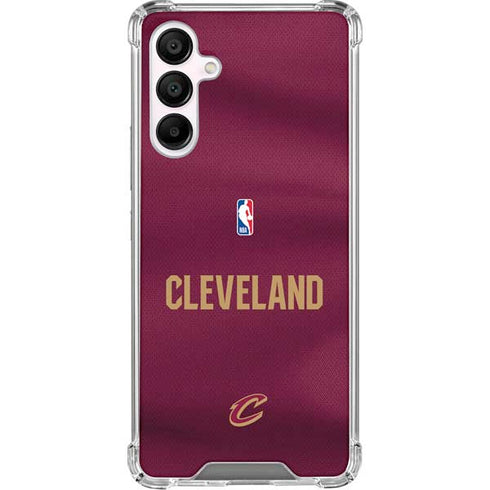 NBA Cleveland Cavaliers Jersey Galaxy A16 5G Clear Case
