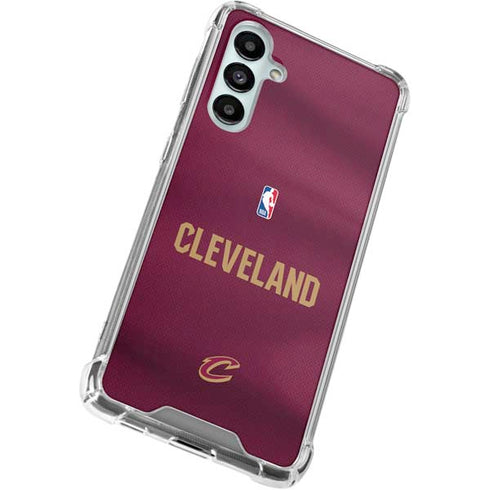 NBA Cleveland Cavaliers Jersey Galaxy A16 5G Clear Case